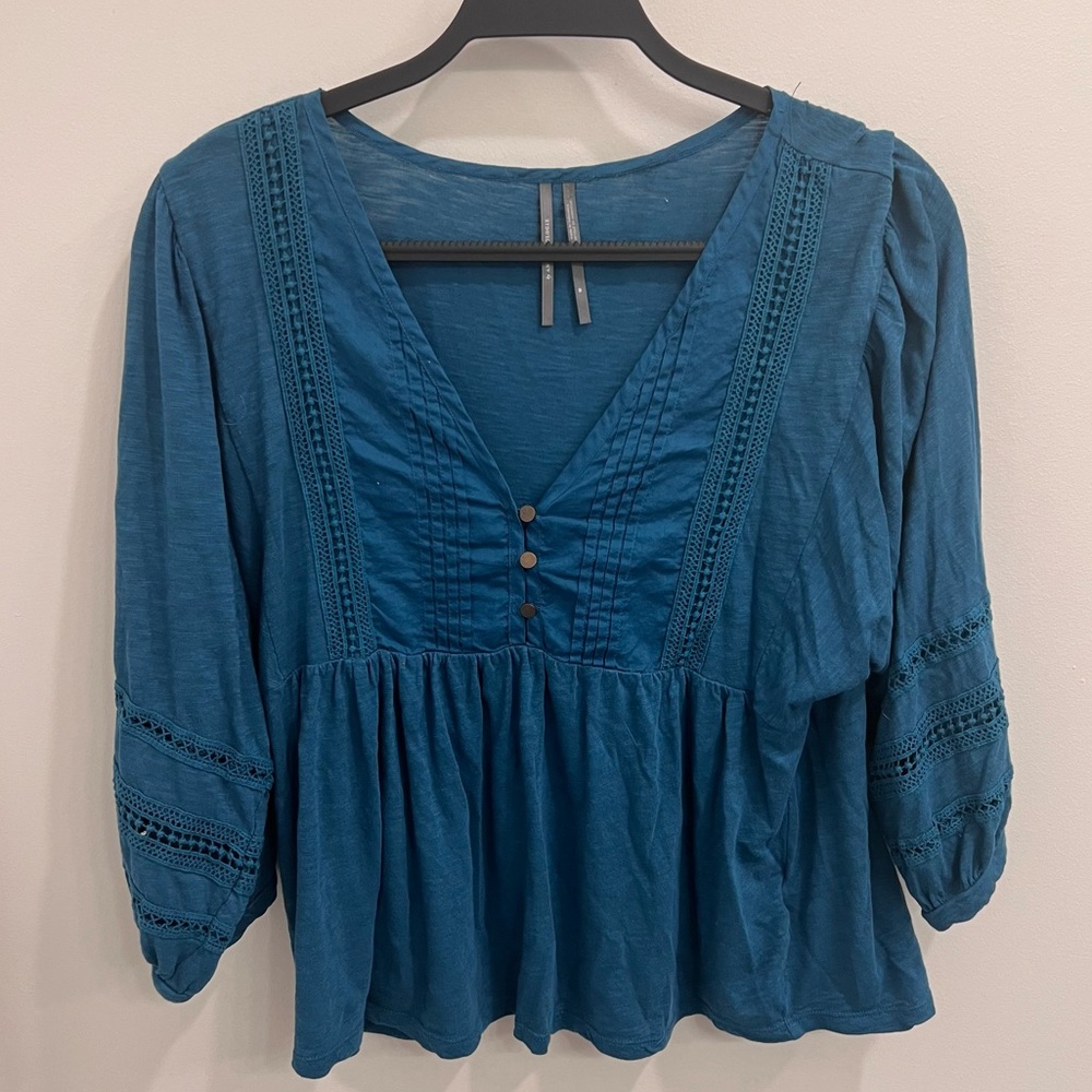 Anthropologie 3/4 Sleeve Shirt